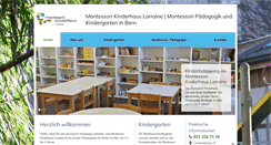 Desktop Screenshot of montessoribern.ch